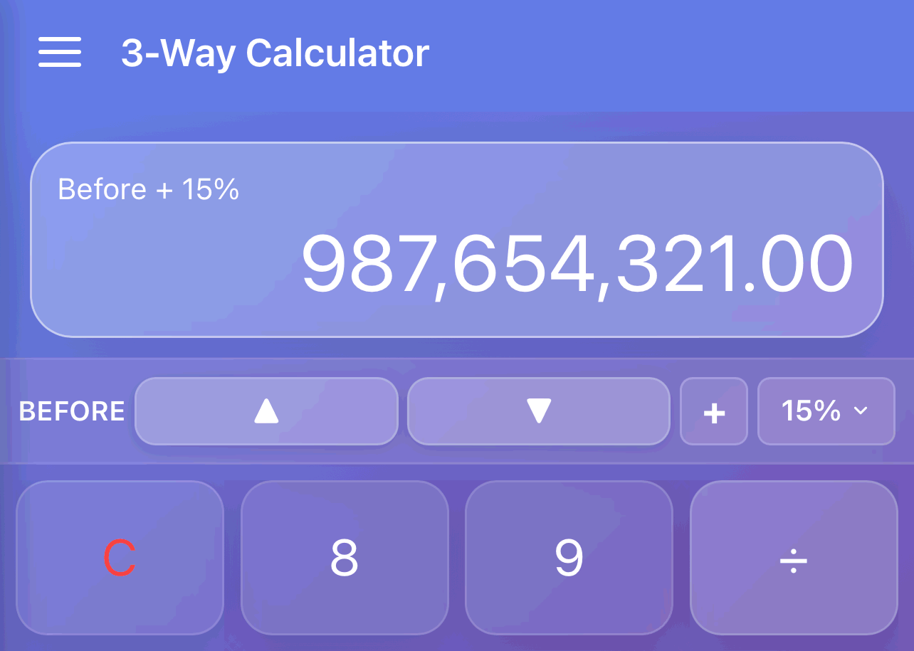 Glassmorphism theme preview